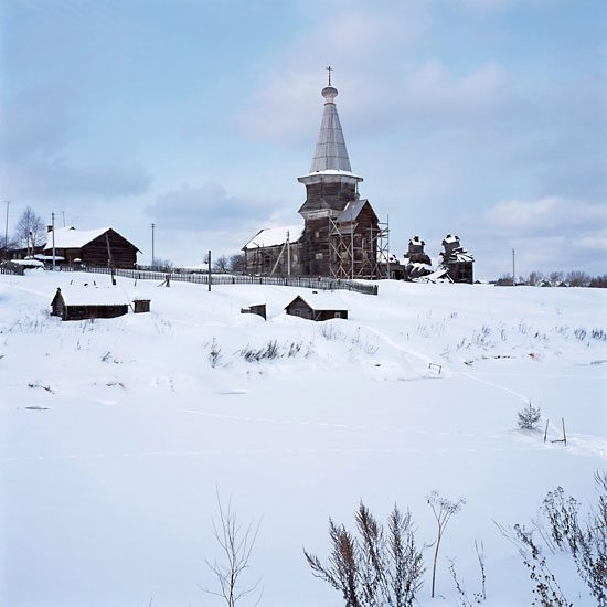 Деревянные церквушки Русского Севера