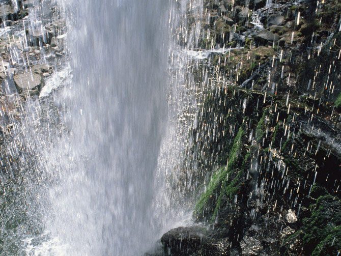 Потрясающие японские водопады