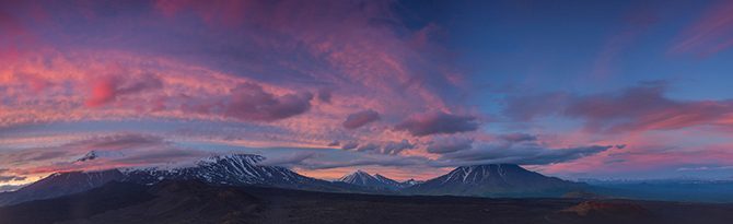 Потрясающие панорамы Камчатки
