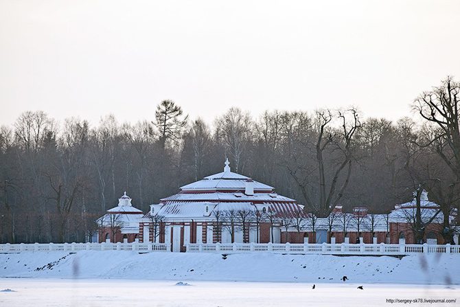 Зимняя сказка Петергофа