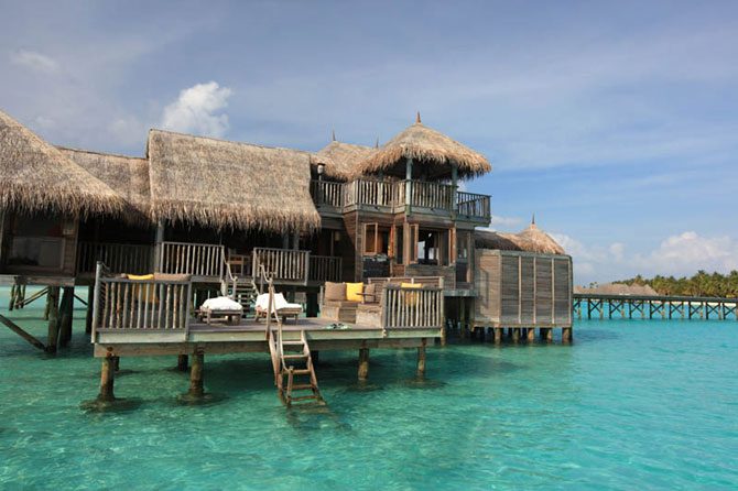 Прелестные и незабываемые домики на Мальдивах