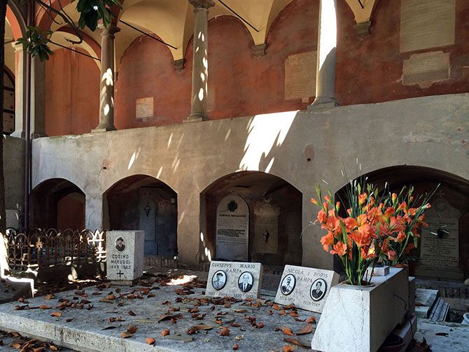 Монументальное и прекрасное кладбище в Болонье