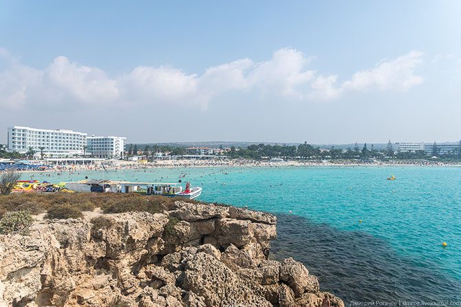 Прогулка по кипрскому пляжу