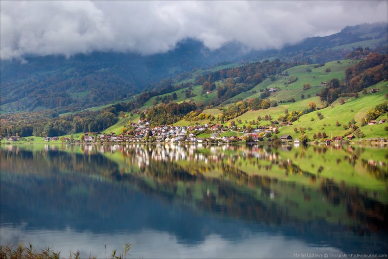 Осенняя Швейцария в фотографиях