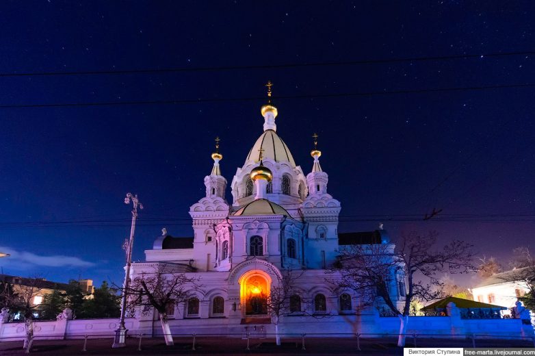Звёздная ночь в Севастополе