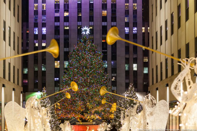 Нью-Йорк встречает Рождество
