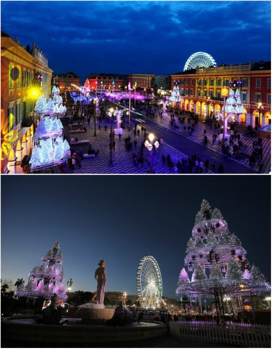 Потрясающие рождественские декорации в разных городах мира