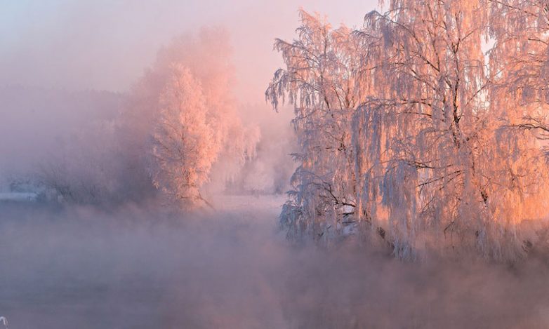 Загадочная и нежная зима в Белоруссии
