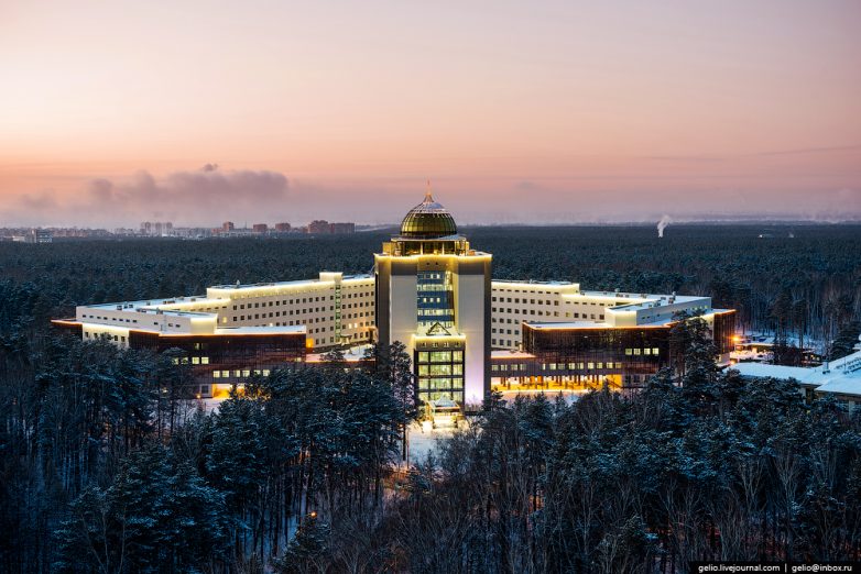 Зимний Новосибирск