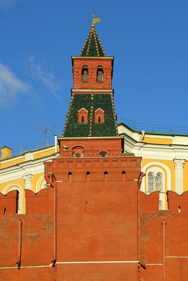 Интересные факты о башнях московского Кремля