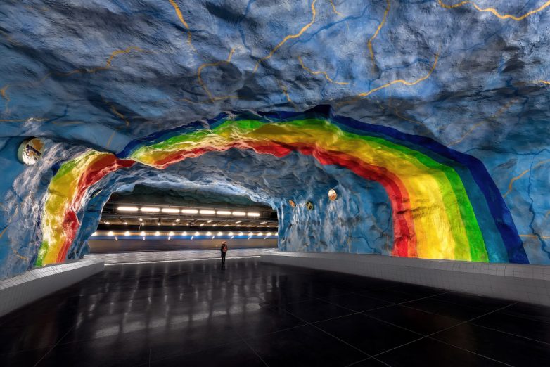 Потрясающее метро Стокгольма