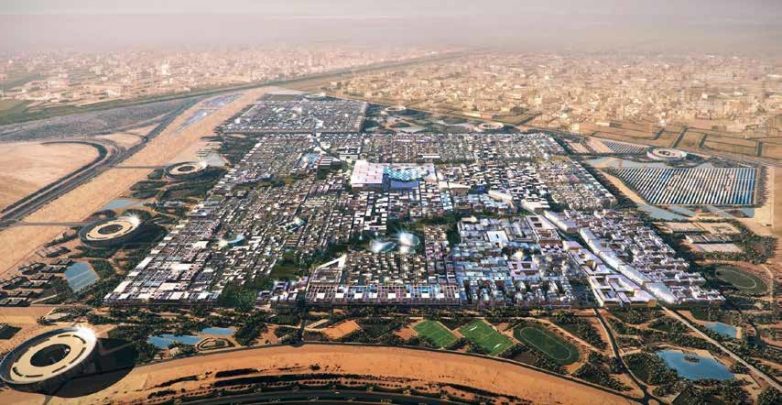 Главный город будущего достраивают в Эмиратах