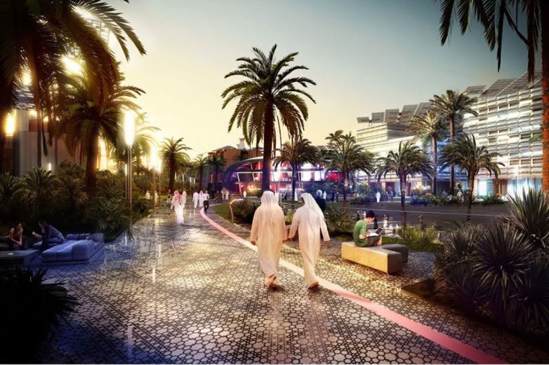 Главный город будущего достраивают в Эмиратах