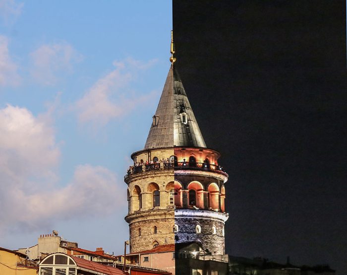 Стамбул: день и ночь