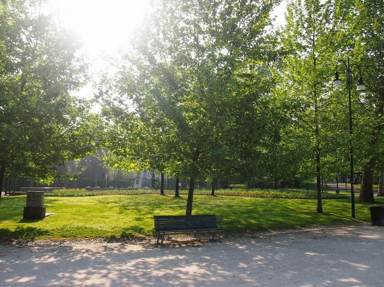 Популярное место Милана - парк Семпионе