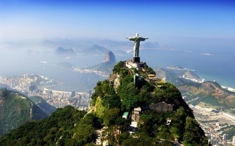 Пейзажи Бразилии с высоты птичьего полета