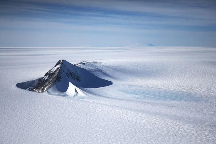 Фотогеничная Антарктида. Вид сверху