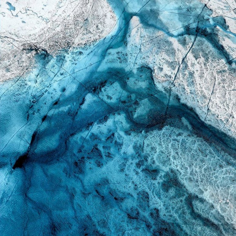 Ужасающе красивые ледяные пейзажи полюсов Земли