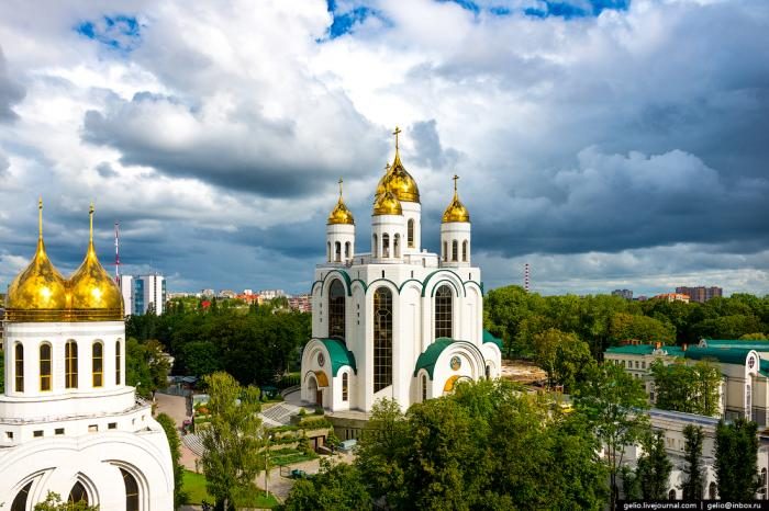 Знакомство с высоты птичьего полета с Калининградом - самым западным городом России