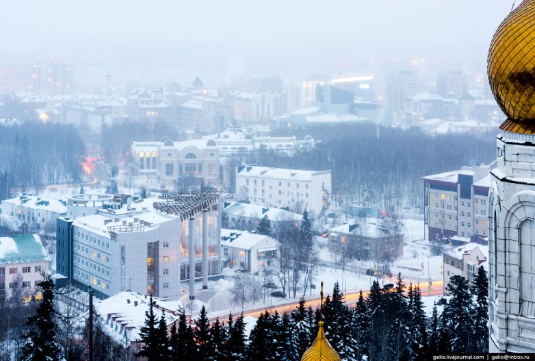 Город среди тайги: Ханты-Мансийск