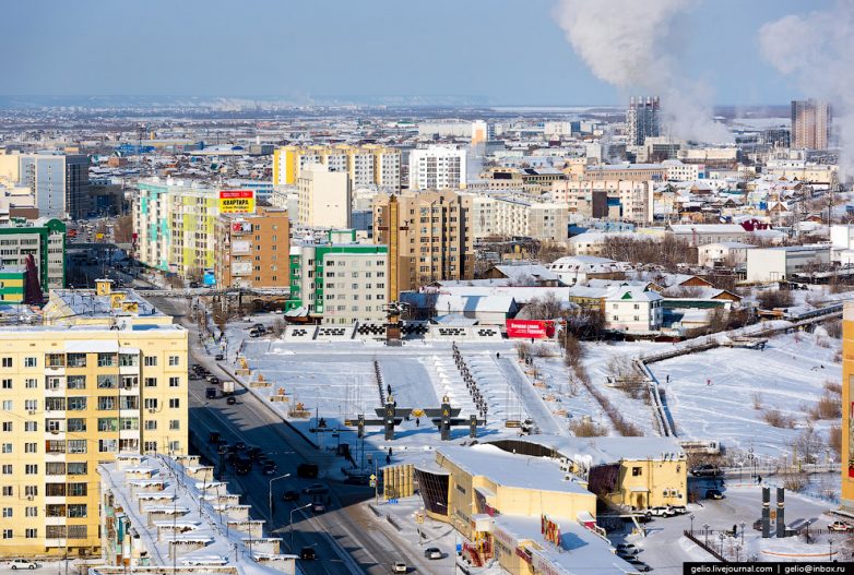 Один из самых холодных городов России