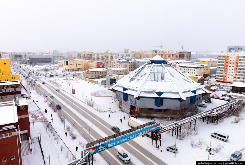 Один из самых холодных городов России