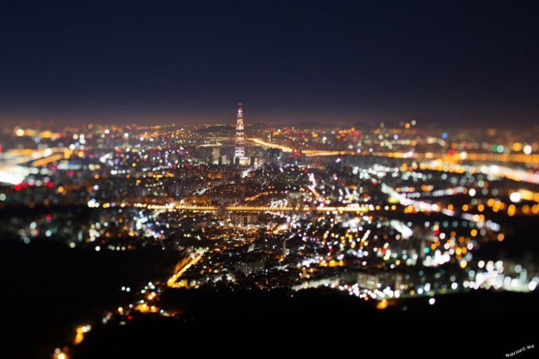 Небоскрёб в Сеуле: взгляд изнутри