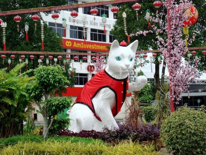 Город кошек в Малайзии