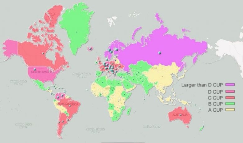 Необычный ракурс: географические карты, которые вас удивят!