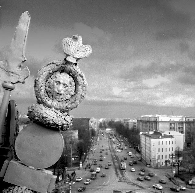 Мистический атмосферный Петербург на необычных снимках Владимира Антощенкова