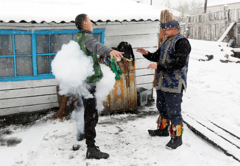 Не нужен нам берег турецкий! Заснеженная Сибирь на фото