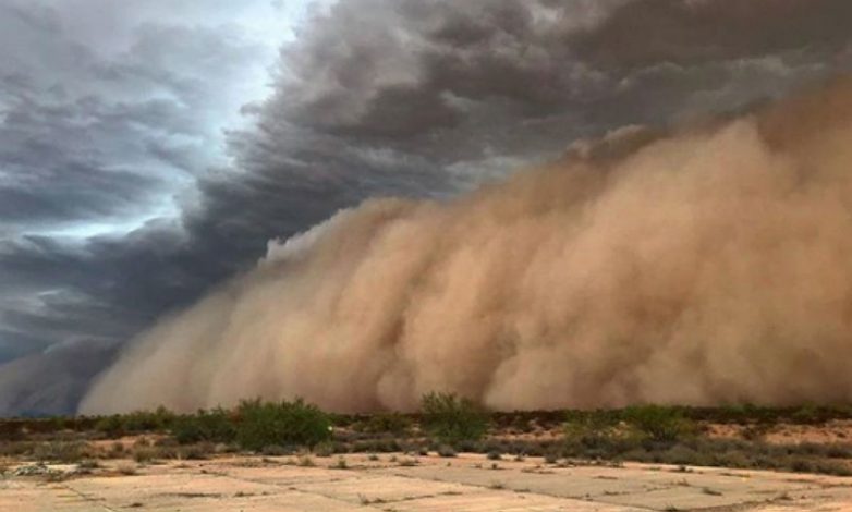 Аризона во власти песчаной бури