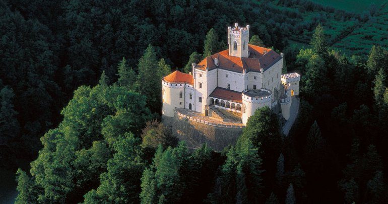Хорватская сказка: замок Тракошчан