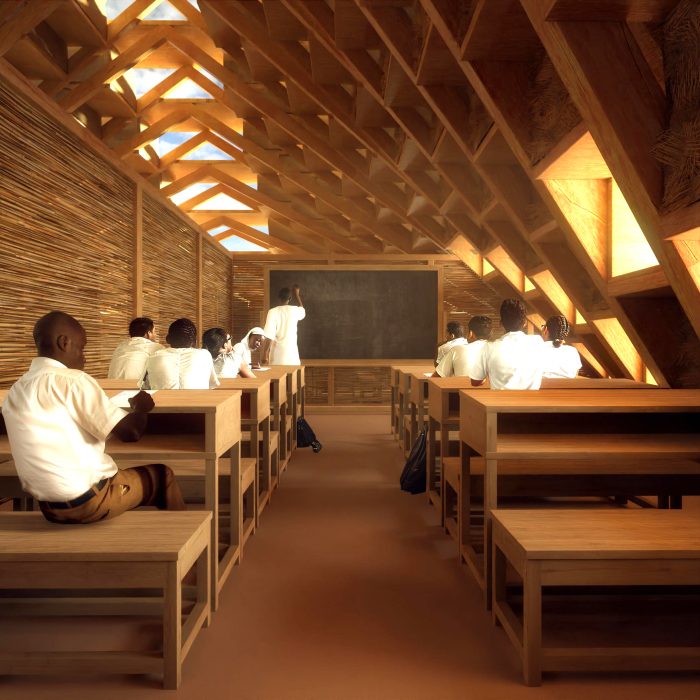 Модерн по-африкански: в Малави возвели школу из соломы