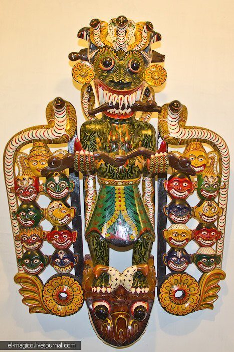 Маски и демоны: удивительное ремесло Шри-Ланки