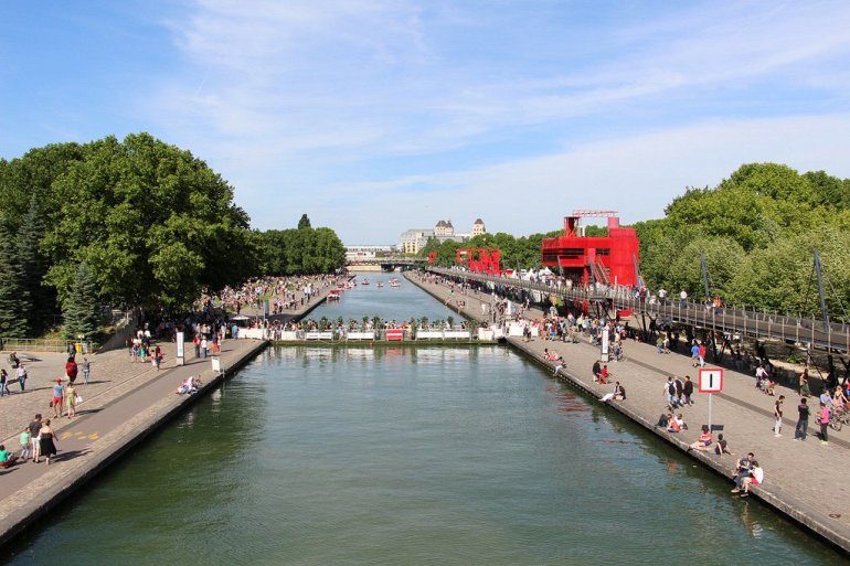 Парк Ла-Виллет в Париже