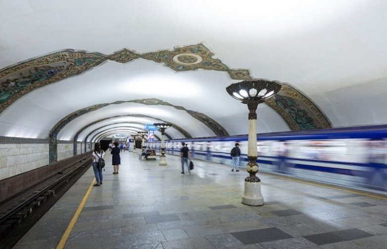 В ташкентском метро