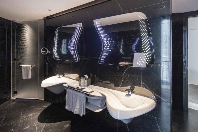Инопланетный дизайн отеля в ОАЭ от Zaha Hadid