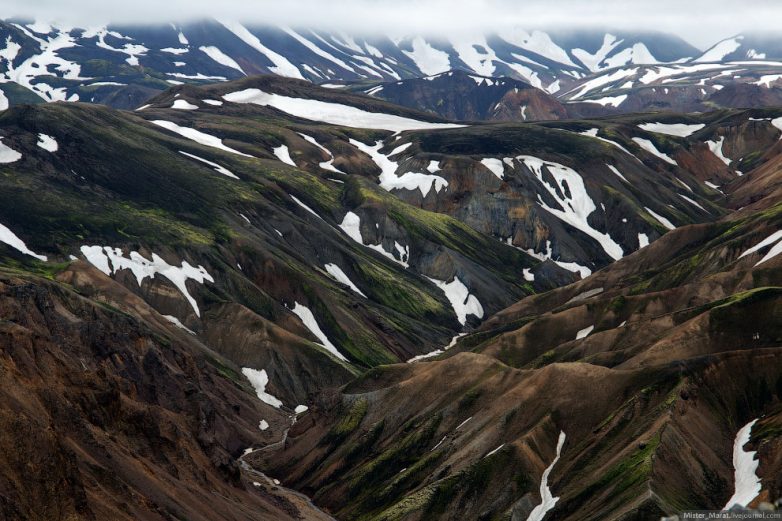 Марсианская Исландия: путешествие к долине Landmannalaugar