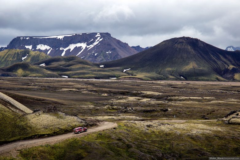 Марсианская Исландия: путешествие к долине Landmannalaugar