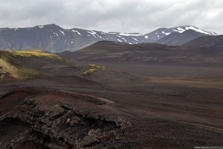 Марсианская Исландия: путешествие к долине Landmannalaugar