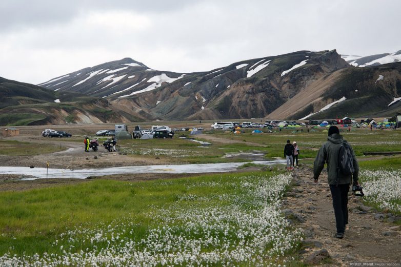 Марсианская Исландия: путешествие к долине Landmannalaugar