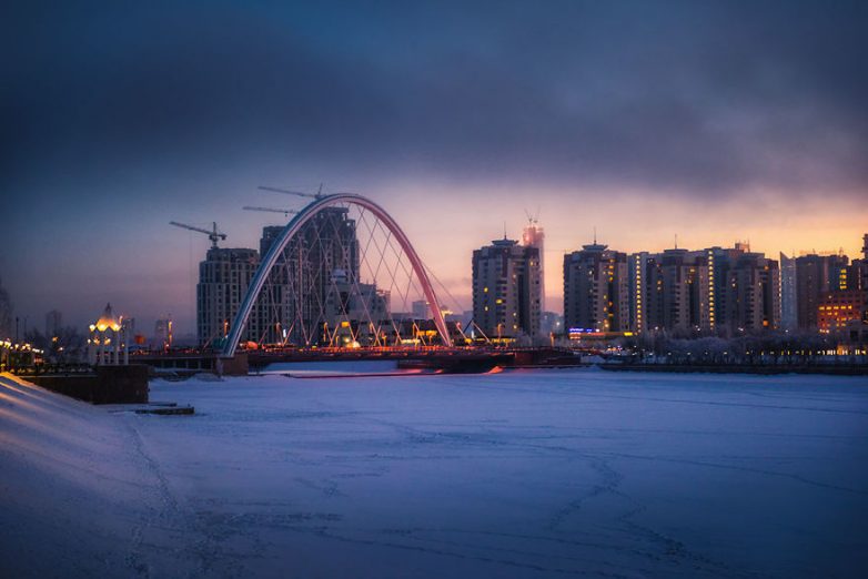 Знакомство с красавцем Нур-Султаном