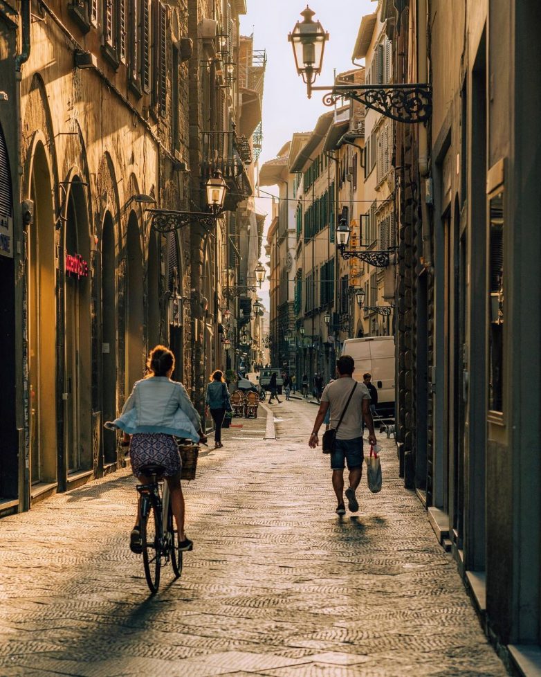 Симпатичные итальянские улочки на снимках Давида Ориккио