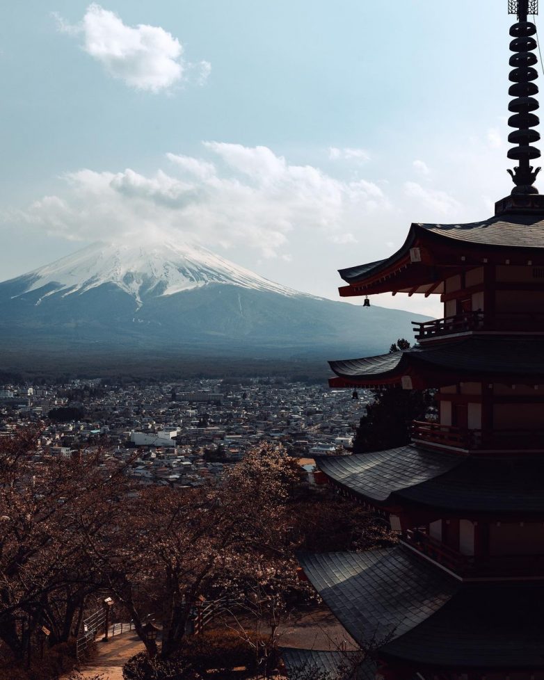 Магический и притягательный мир японских улиц и ландшафтов