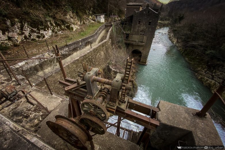 Советская ГЭС в Абхазии, которая до сих пор вырабатывает электричество