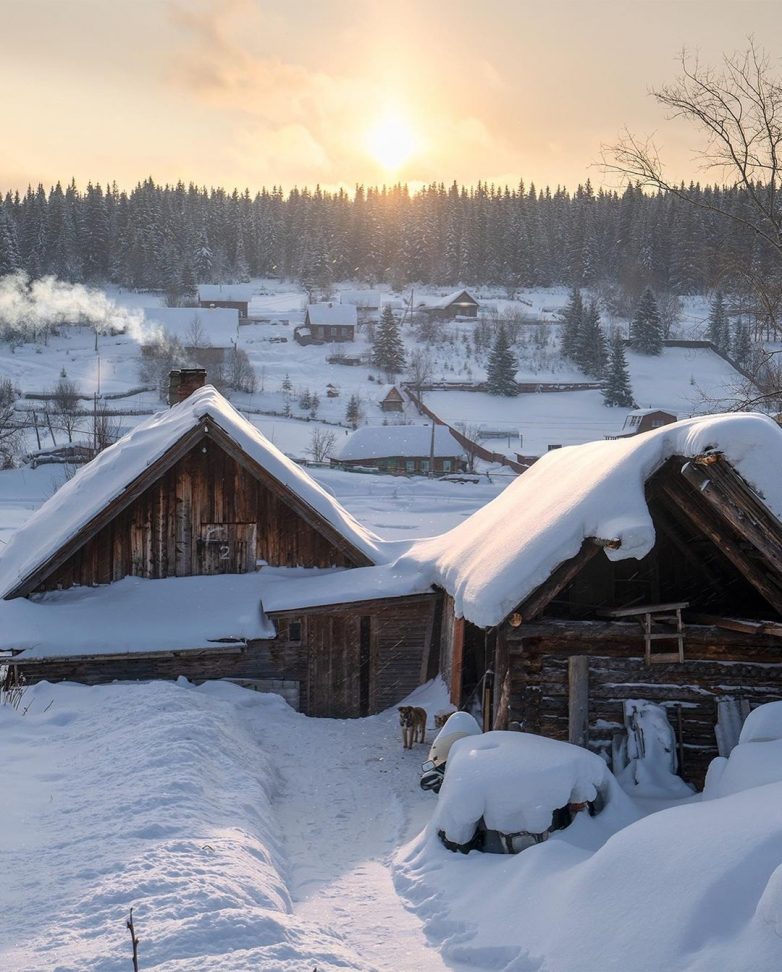 Фото из зимних путешествий Андрея Базанова