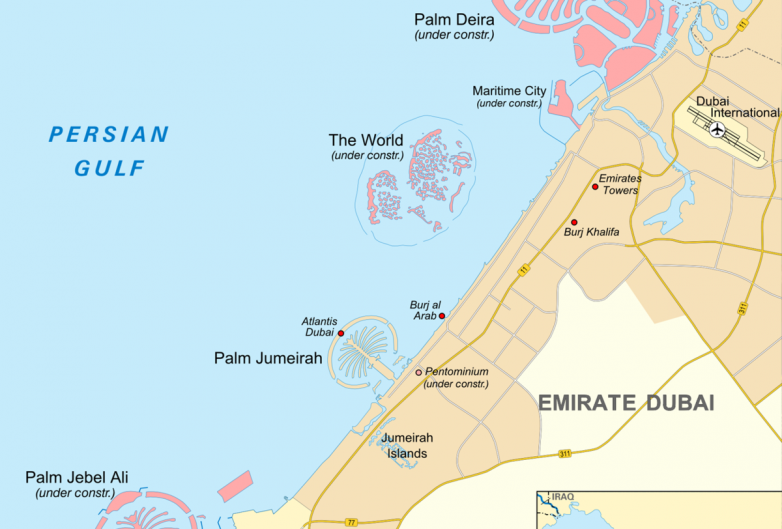 Почему острова в Персидском заливе названы в честь якутских и чукотских топонимов?