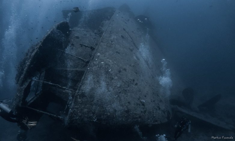 Новая достопримечательность Египта — затонувшее судно времён Второй мировой