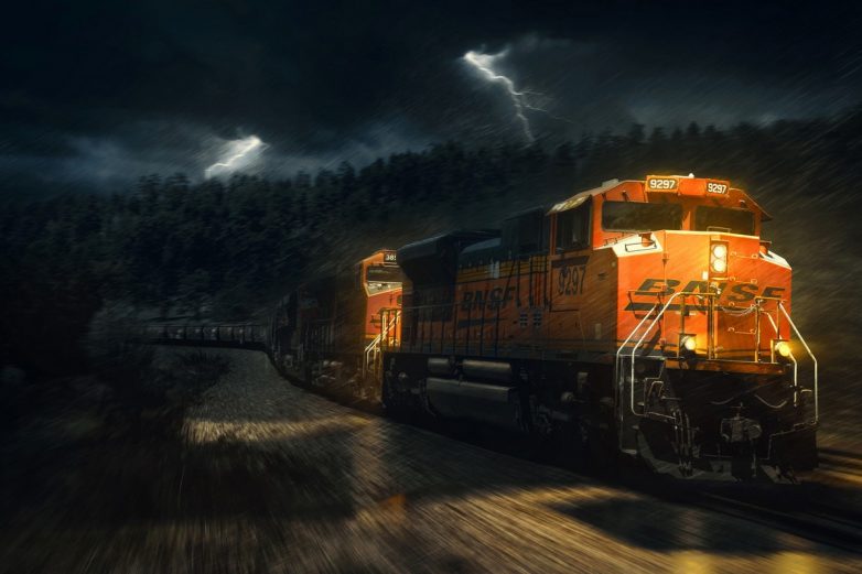 Магия железных дорог на снимках Блэра Бантинга